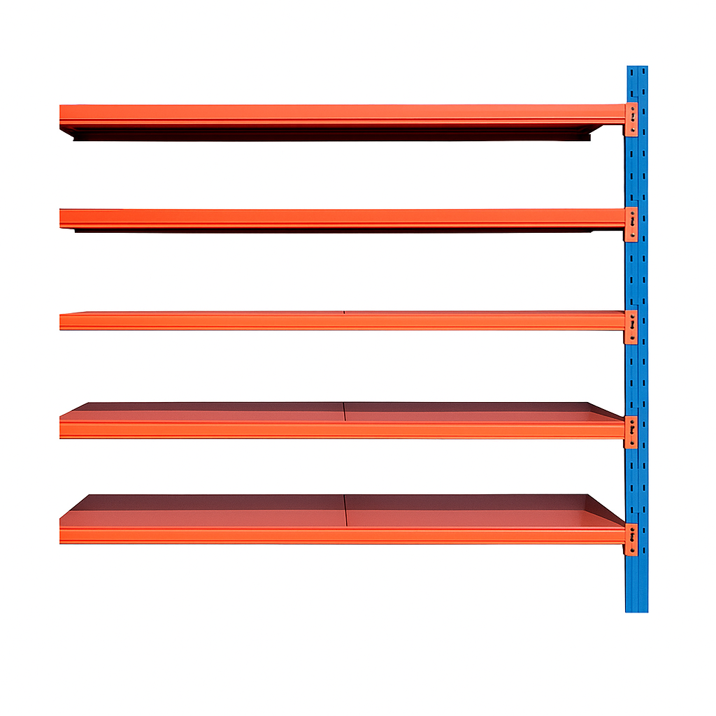 Extensión de estantería profesional de almacenamiento – 5 niveles 500 kg nivel – 2000×600×2500 capacidad total 2500 kg Extensión de estantería profesional de almacenamiento – 5 niveles 500 kg nivel – 2000×600×2500 capacidad total 2500 kg