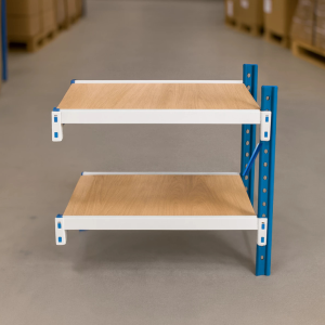 Extensión para banco de trabajo industrial con contrachapado L1000 x P600 x H1000 mm