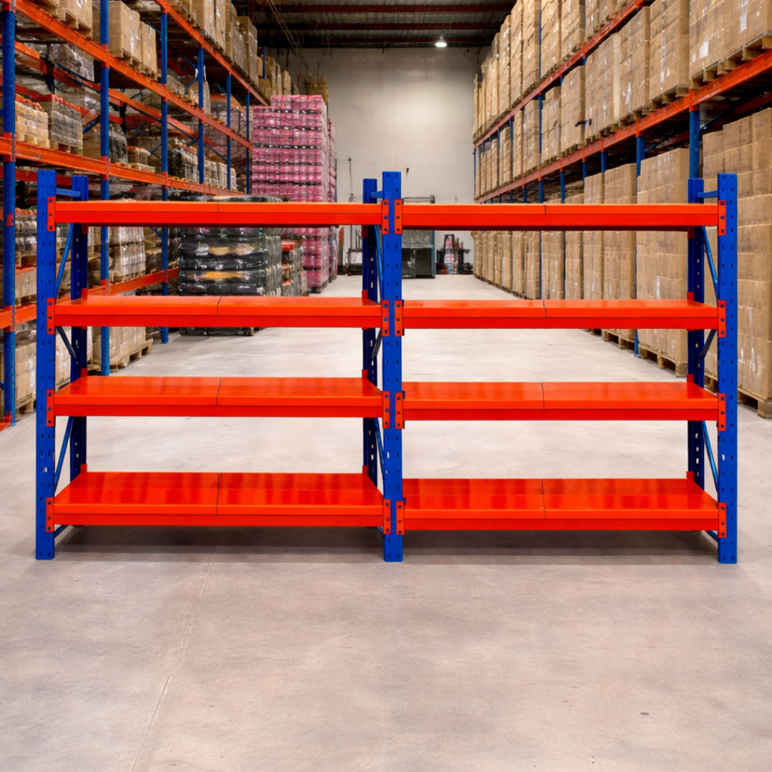 Extensión para estantería metálica profesional 2000x600x2000 mm 2 Extensión para estantería metálica profesional 2000x600x2000 mm