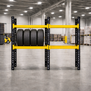 Extensión para estantería profesional de almacenamiento 1070x600x2000 400 kg – sin estantes