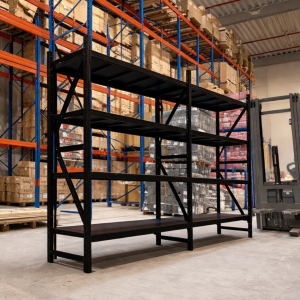 Extensión para estantería profesional de almacenamiento 1200×400×2000 mm – 100 kg