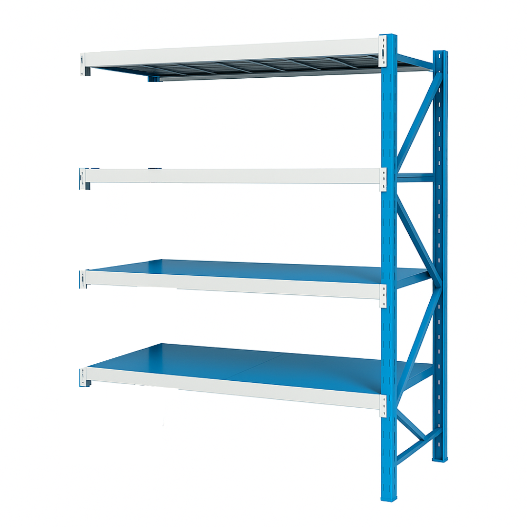 Extensión para estantería profesional de almacenamiento 2500x00x2000 800 kg Extensión para estantería profesional de almacenamiento 2500x00x2000 800 kg