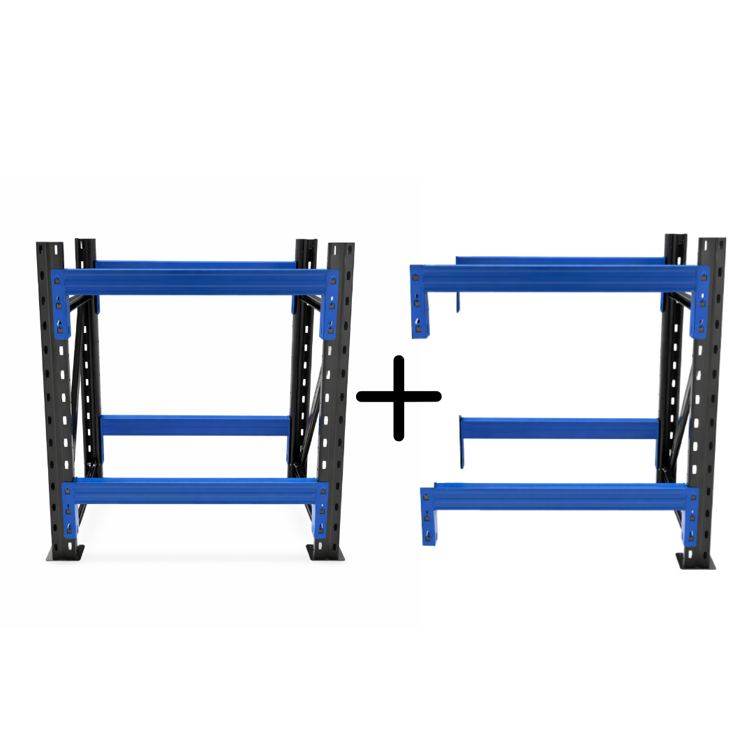 Extensión para mesa de trabajo industrial L1000 × P600 × H1000 1 Extensión para mesa de trabajo industrial L1000 × P600 × H1000