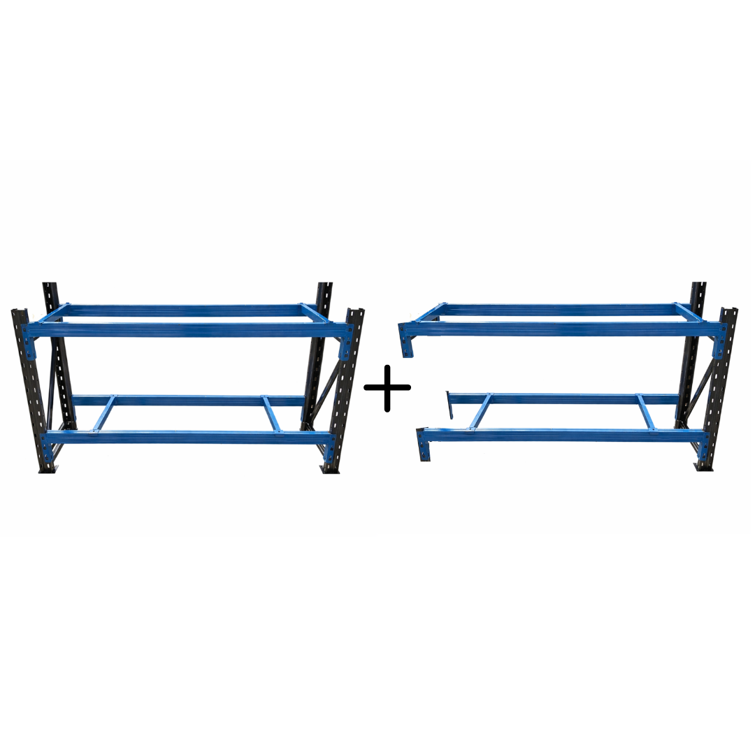 Extensión para mesa de trabajo industrial con contrachapado L2000 × P600 × H1000 – 1000 kg 1