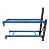 Extensión para mesa de trabajo industrial con marco superior para panel