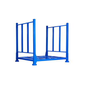 Jaula metálica plegable y apilable para almacenaje industrial 1200x1200x1050 mm