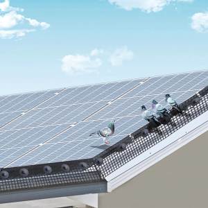 Malla de protección para paneles fotovoltaicos acero galvanizado 200 mm x 30 m