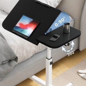 Mesa ajustable para portátil – 60×40×(27–40) cm – NEGRO