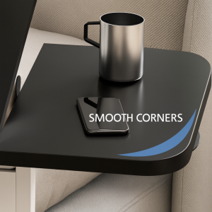 Mesa ajustable para portátil – 60×40×(27–40) cm – NEGRO