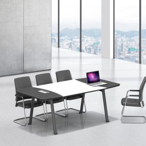 Mesa de conferencias patas de metal diseño moderno y elegante calidad premium dimensiones 20001000750