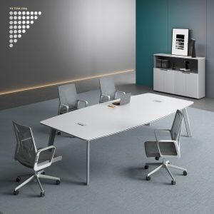 Mesa de conferencias patas de metal diseño moderno y elegante calidad premium dimensiones 22001100750