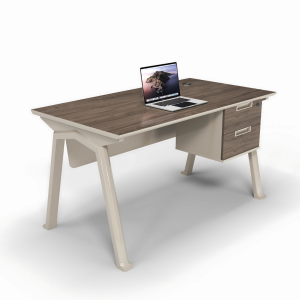 Mesa de oficina con cajones fijos suspendidos diseño moderno y elegante calidad premium