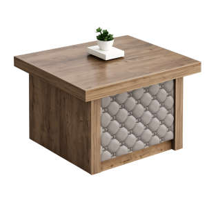 Mesa de té fabricada en tablero melaminado