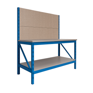 Mesa de trabajo con panel de contrachapado 1000x600x1000