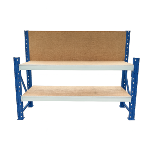 Mesa de trabajo industrial con panel de contrachapado 1000x600 x1000