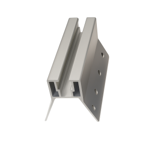 Mini abrazadera para paneles sándwich R23+EPDM+4 tornillos autoperforantes