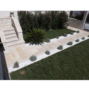 Mosaico decorativo blanco 15-30 mm por saco de 50 kg