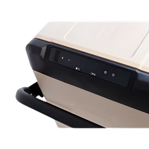 Nevera para coche con compresor smartcooler con bluetooth ruedas y doble zona de refrigeración