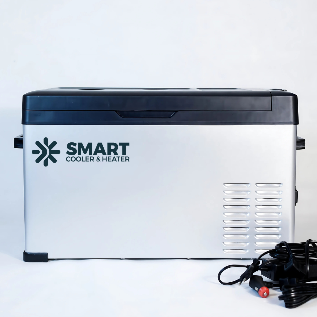 Nevera portátil para coche con compresor Smart Cooler 30l 12-24 v pantalla LCD 2
