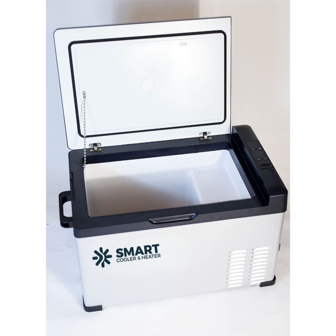 Nevera portátil para coche con compresor Smart Cooler 30l 12-24 v pantalla LCD 3