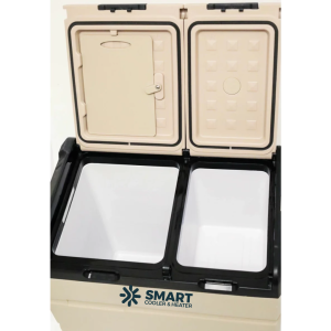 Nevera portátil para coche con compresor Smart Cooler -55l bluetooth y doble zona de refrigeración impuesto ecológico incluido