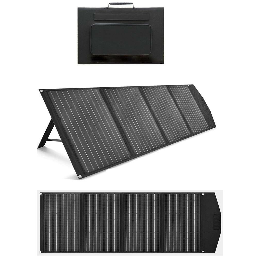 Panel solar portátil 200W plegable en 4 piezas IP65 con alimentación directa para neveras de coche 1 Panel solar portátil 200W plegable en 4 piezas IP65 con alimentación directa para neveras de coche