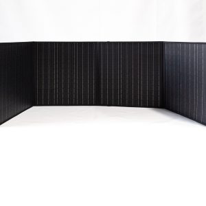 Panel solar portátil 200W plegable en 4 piezas IP65 con alimentación directa para neveras de coche