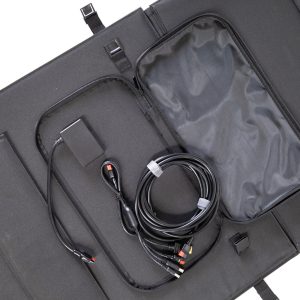 Panel solar portátil 200W plegable en 4 piezas IP65 con alimentación directa para neveras de coche