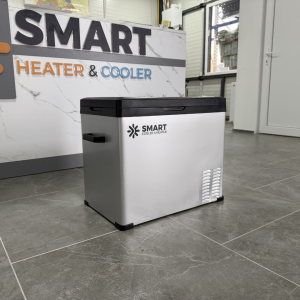 Paquete frigorífico para coche con compresor Smart Cooler 50l 12 24 220v + funda protectora termoaislante