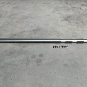 Perfil en U 1100 mm para conexión triangular TK+ 8 tornillos