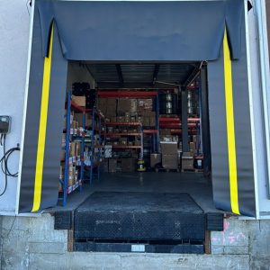 Rampa niveladora hidráulica de 10 toneladas con borde basculante monofásico