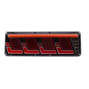 SET de Luces traseras P.TIP80-OFF ROAD 46 cm-12V-24V-IP67 Resistente al agua