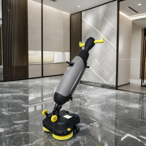 Set de máquina industrial para limpieza de suelos con batería