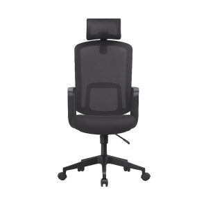 Silla de oficina ergonómica con reposacabezas ajustable