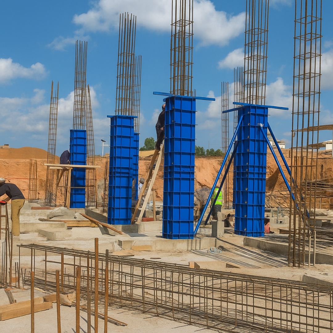 Sistema de encofrado de acero – 1000×400×50 mm 3 Sistema de encofrado de acero – 1000×400×50 mm