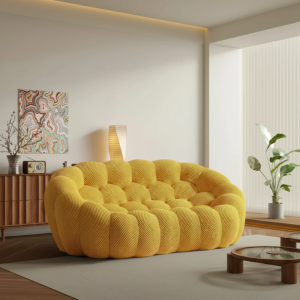 Sofá Bubble Comfort – 2 plazas, espuma de alta calidad, comprimido, sin montaje