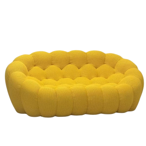 Sofá Bubble Comfort – 2 plazas, espuma de alta calidad, comprimido, sin montaje