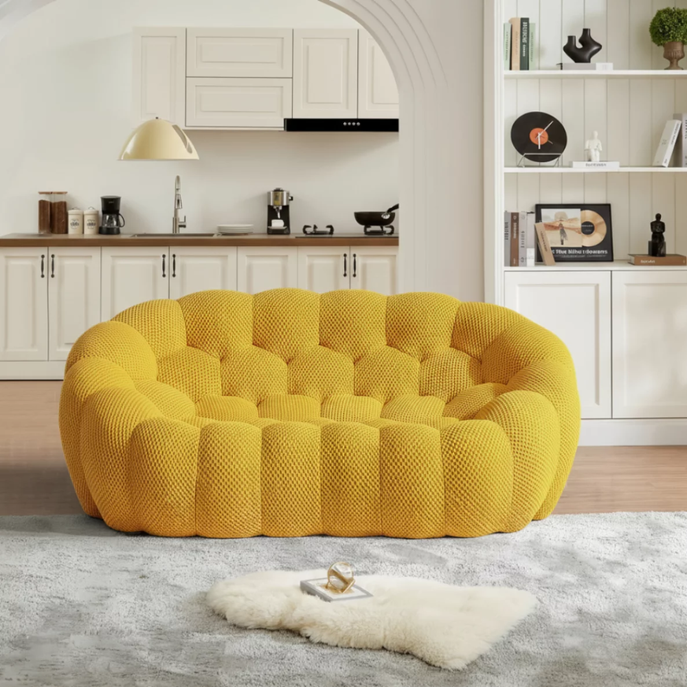 Sofá Bubble Comfort – 2 plazas, espuma de alta calidad, comprimido, sin montaje 4