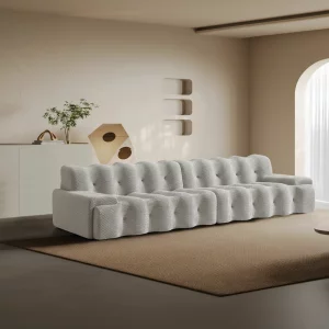 Sofá Bubble Lounge – 4 plazas, espuma de alta calidad, comprimido, sin montaje 2 Sofá Bubble Lounge – 4 plazas, espuma de alta calidad, comprimido, sin montaje