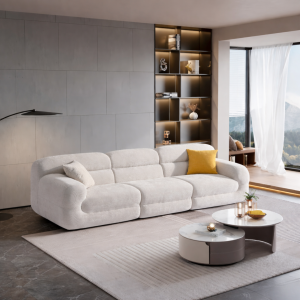 Sofá Nova Comfort – 3 plazas espuma de alta calidad comprimido sin montaje