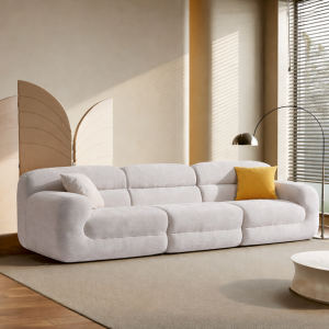 Sofá Nova Comfort – 3 plazas espuma de alta calidad comprimido sin montaje