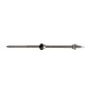 Tornillo de fijación de acero inoxidable M10 X 300 mm con cabeza hexagonal SW7 provisto de 3 tuercas de acero inoxidable
