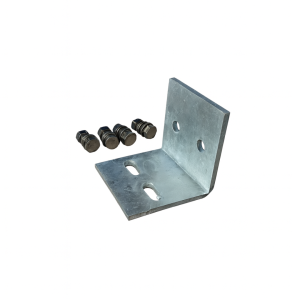 Abrazaderas metálicas galvanizadas para rieles de carport