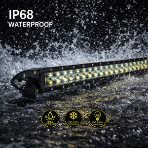 Barra LED Slim 6D 42 pulgadas 324W – Lentes dobles perfil delgado