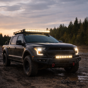 Barra LED Slim 6D 42 pulgadas 324W – Lentes dobles perfil delgado