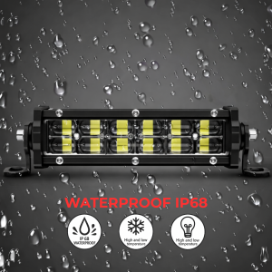 Barra LED Slim 6D 5.5″ 36W – Lentes Dobles Perfil Delgado