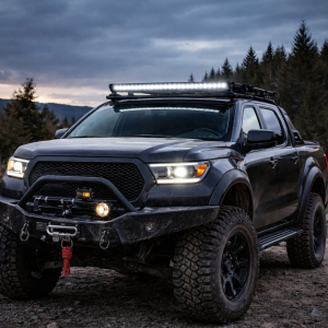 Barra LED Slim 6D – lente óptica única 26 pulgadas 72W Off-Road