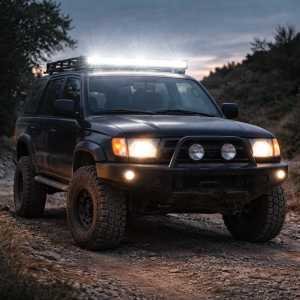 Barra LED Slim 6D – lente óptica única 38 pulgadas 108W Off-Road