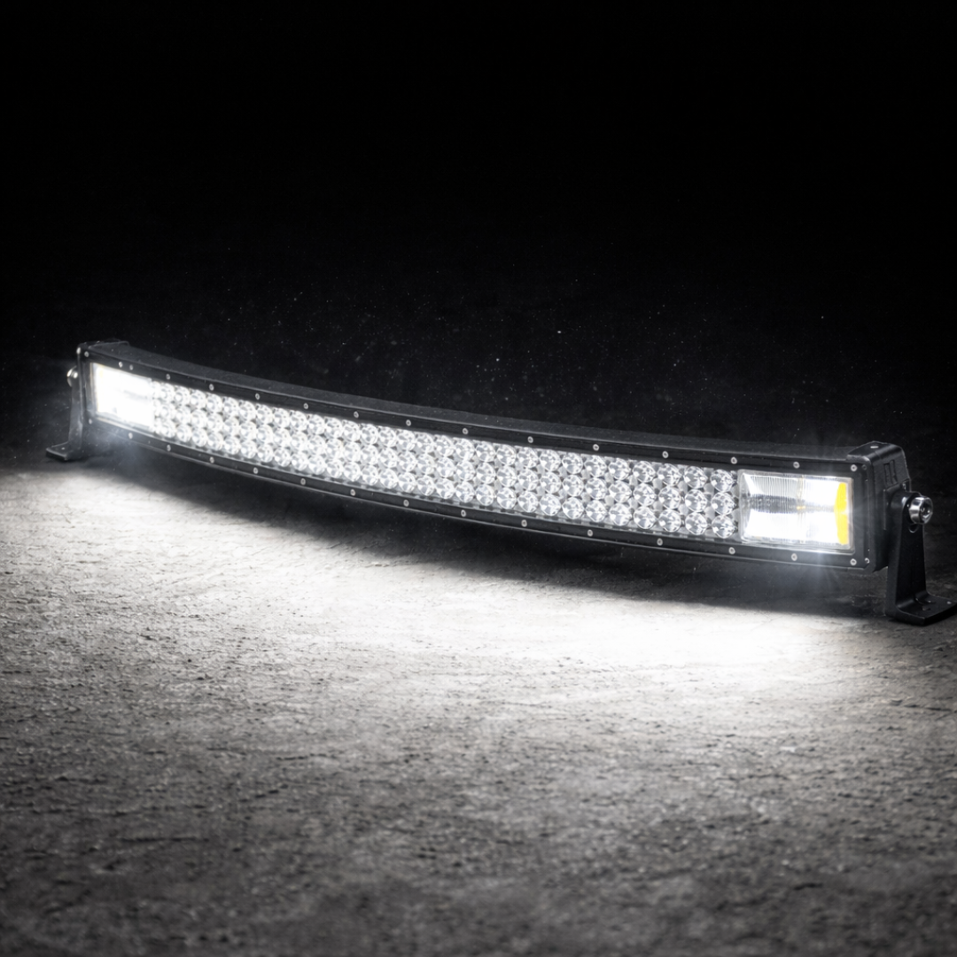 Barra LED curva – tres filas de LED 32 pulgadas 405W 3 Barra LED curva – tres filas de LED 32 pulgadas 405W