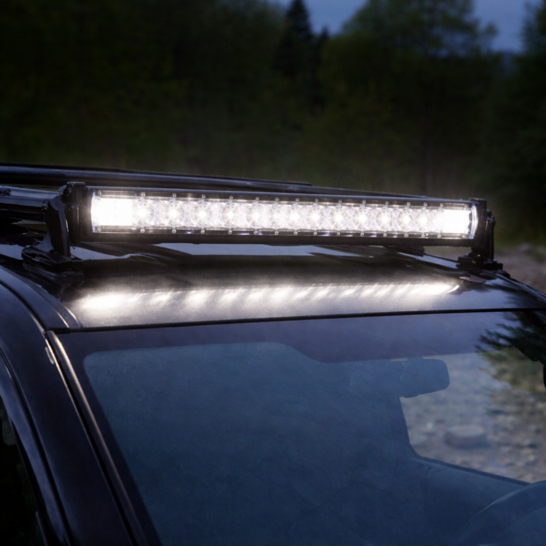 Barra LED para automóvil de 32 pulgadas 300W – doble fila de LEDs 3 Barra LED para automóvil de 32 pulgadas 300W – doble fila de LEDs